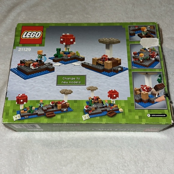  21129 Minecraft The Mushroom Island